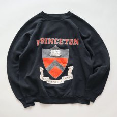 画像5: 〜90's JERZEES PRINT CREW NECK SWEAT "PRINCETON" (5)