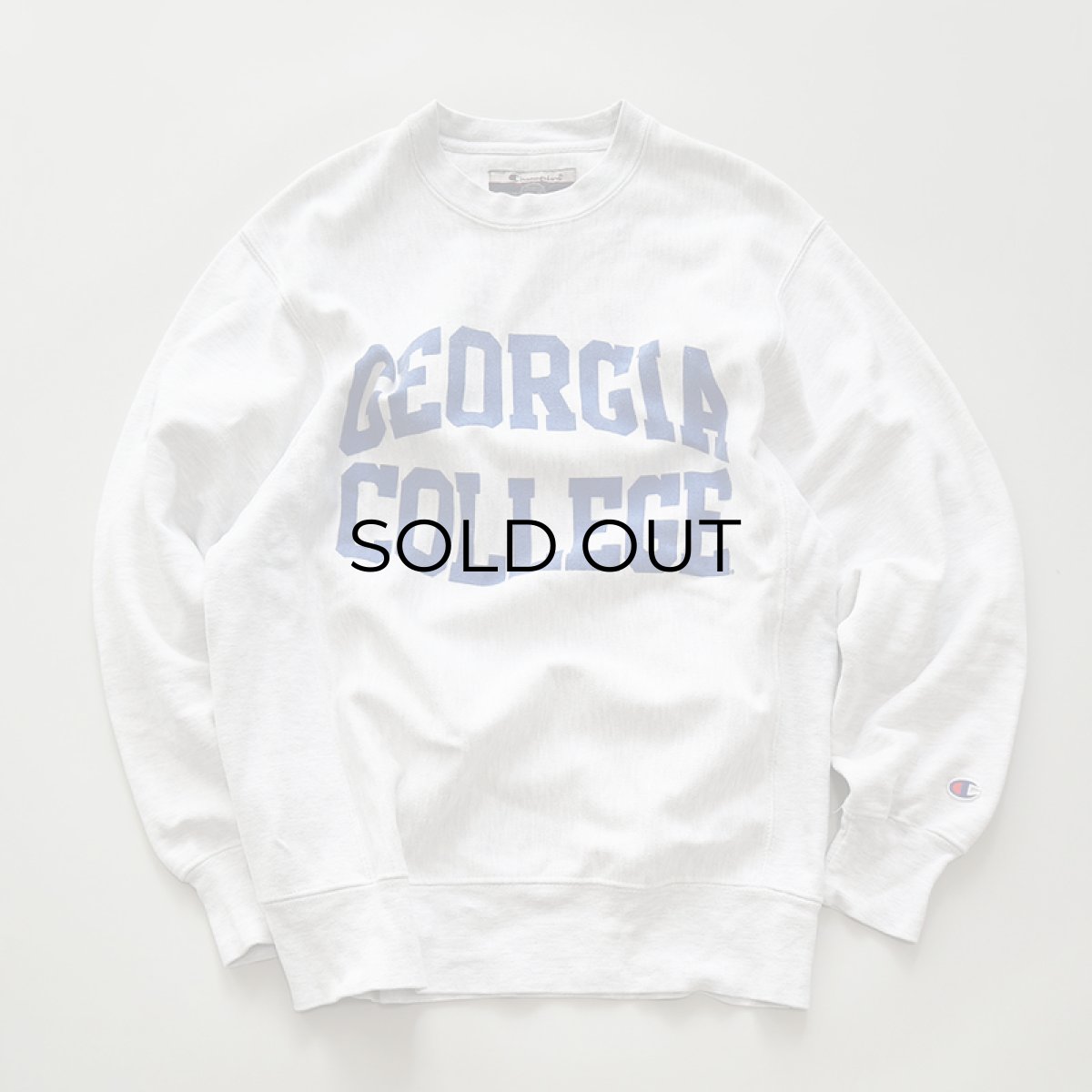 画像5: Champion REVERSE WEAVE PRINT CREW NECK SWEAT "GEORGIA COLLEGE" (5)