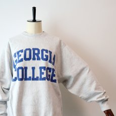 画像4: Champion REVERSE WEAVE PRINT CREW NECK SWEAT "GEORGIA COLLEGE" (4)