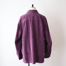 画像3: 〜00's L.L. Bean COTTON WIDE WALE CORDUROY BOX SHIRT (3)