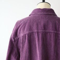 画像8: 〜00's L.L. Bean COTTON WIDE WALE CORDUROY BOX SHIRT (8)