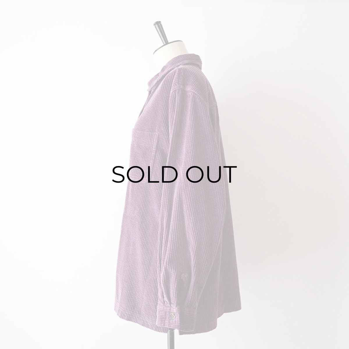 画像2: 〜00's L.L. Bean COTTON WIDE WALE CORDUROY BOX SHIRT (2)