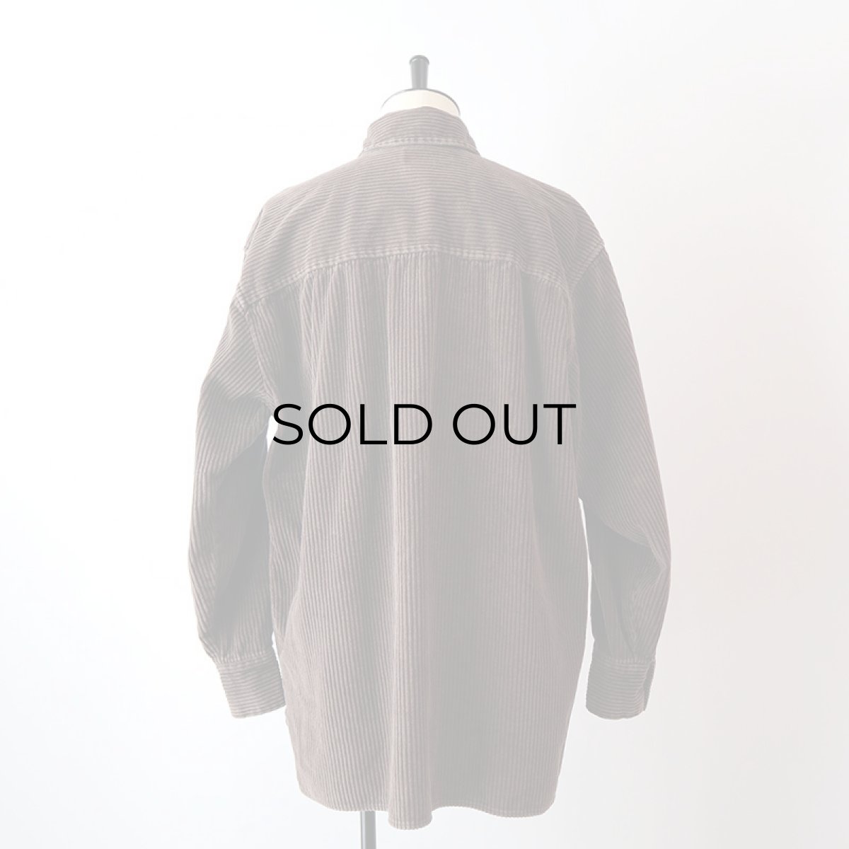 画像14: 90's REAL CLOTHES COTTON WIDE WALE CORDUROY BOX SHIRT (14)