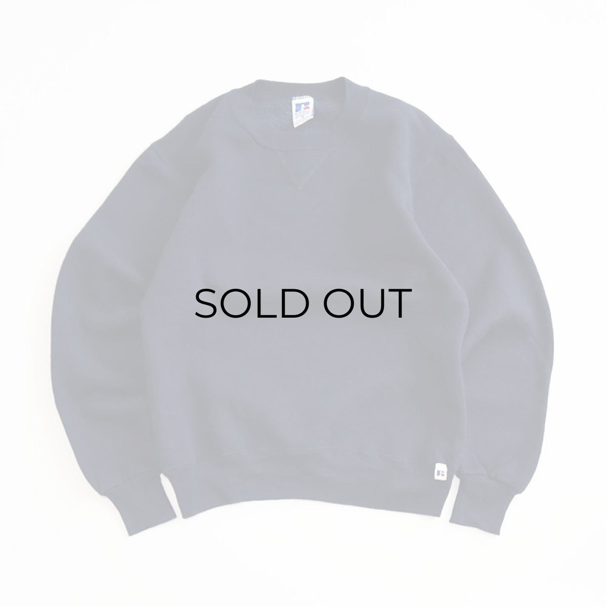 画像2: 90's RUSSELL CREW NECK PLAIN SWEAT (2)