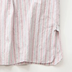 画像3: OLD Tuck Ackermann COTTON STRIPE FLANNEL PULLOVER LONG SLEEPING SHIRT (3)