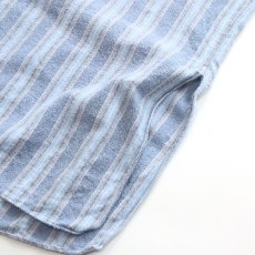 画像13: OLD farosa COTTON STRIPE FLANNEL PULLOVER LONG SLEEPING SHIRT (13)