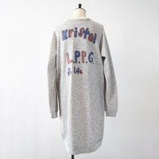 画像3: 80's BASSETT-WALKER PRINT BACK HAND PAINT CREW NECK LONG SWEAT "MINNESOTA TWINS" (3)