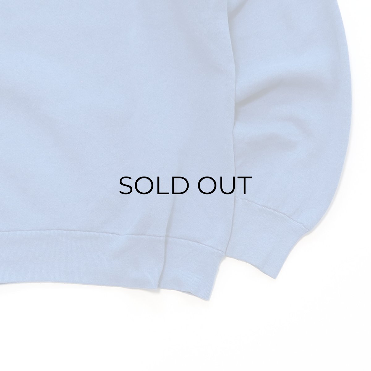 画像5: 〜90’s FRUIT OF THE LOOM CREW NECK PLAIN SWEAT “MADE IN USA“ (5)