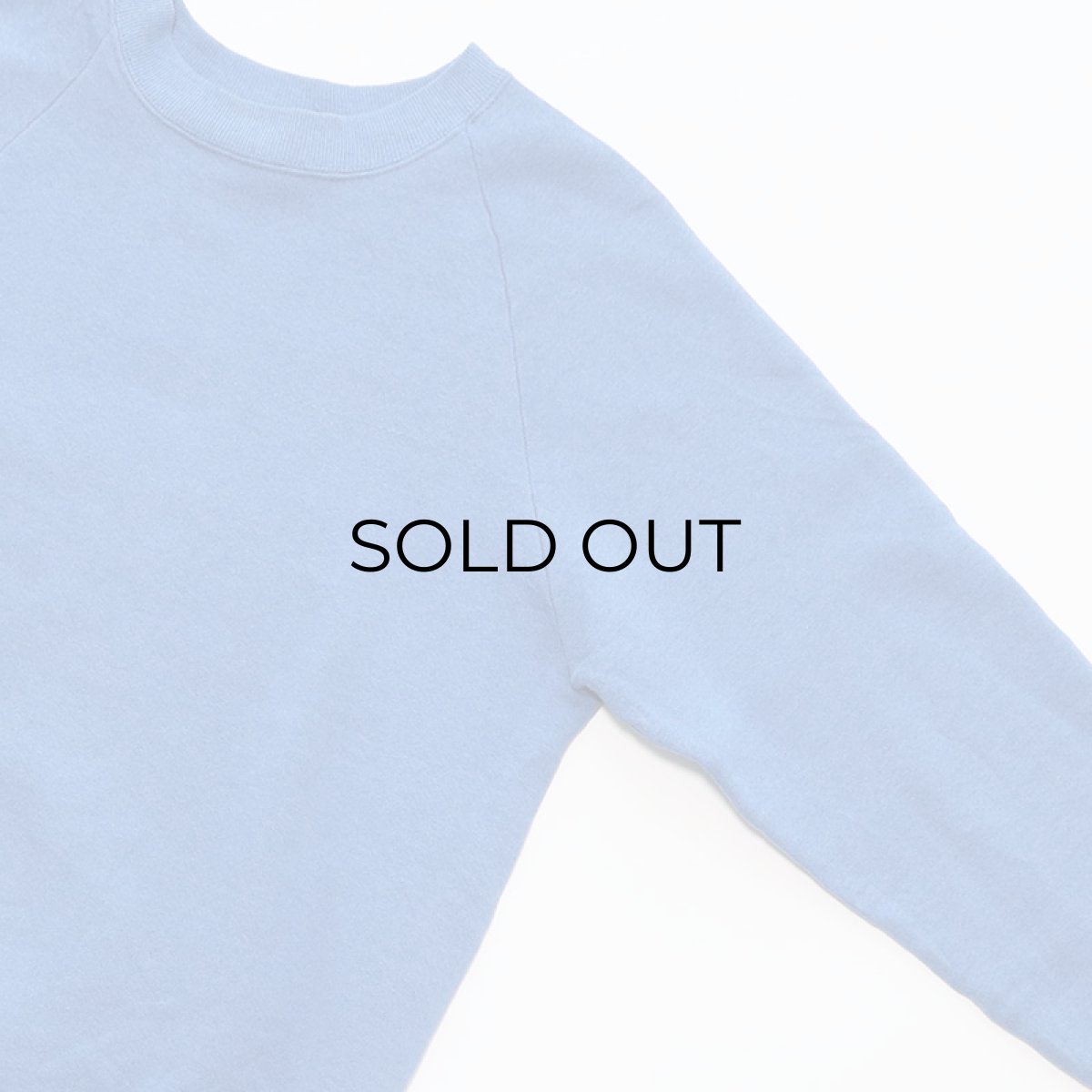 画像4: 〜90’s FRUIT OF THE LOOM CREW NECK PLAIN SWEAT “MADE IN USA“ (4)