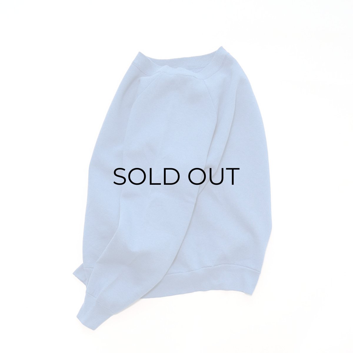 画像2: 〜90’s FRUIT OF THE LOOM CREW NECK PLAIN SWEAT “MADE IN USA“ (2)