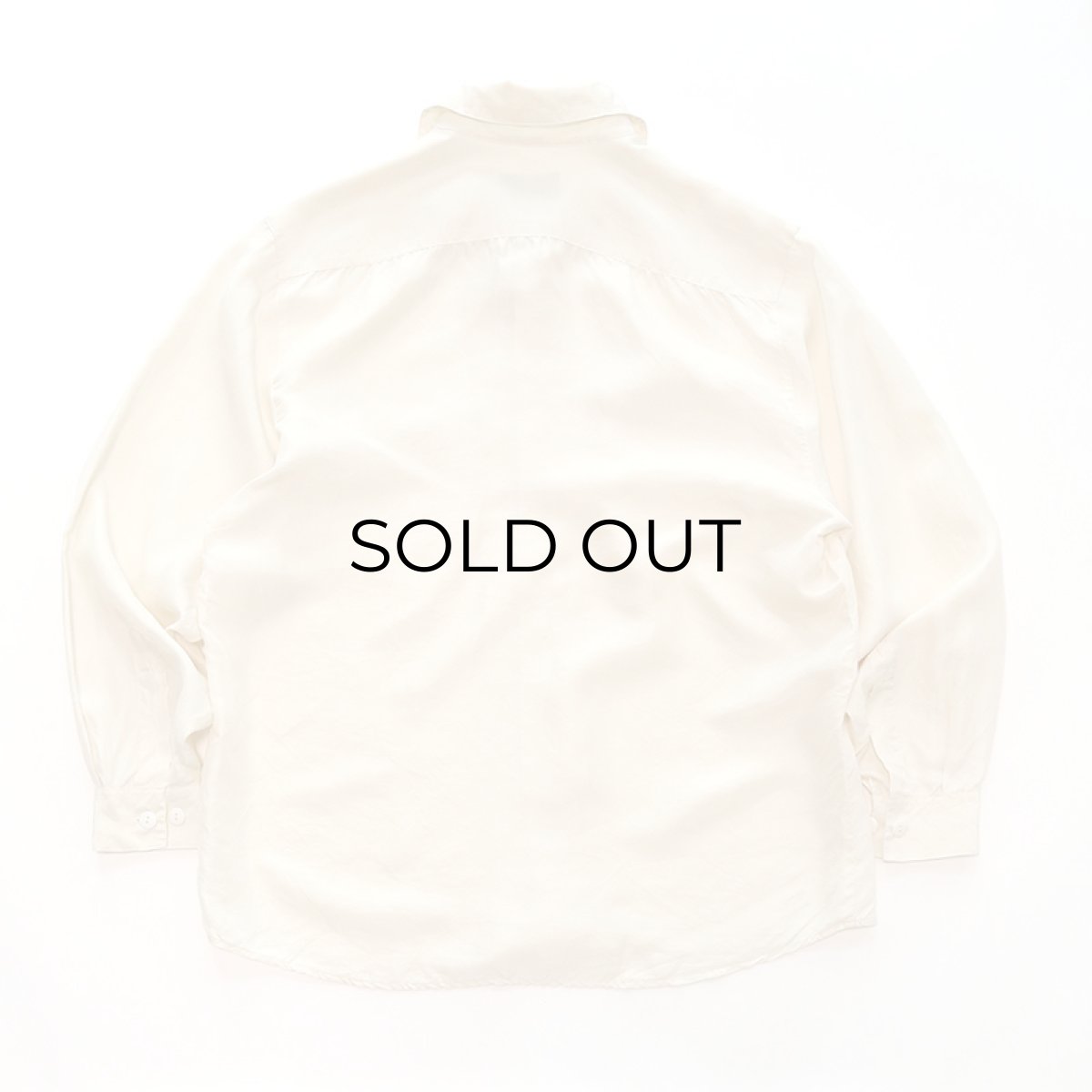 画像3: 80's Ralph Louigi SILK OPEN COLLAR BOX SHIRT (3)