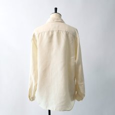 画像10: 80's Ralph Louigi SILK OPEN COLLAR BOX SHIRT (10)