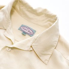 画像7: 80's Ralph Louigi SILK OPEN COLLAR BOX SHIRT (7)