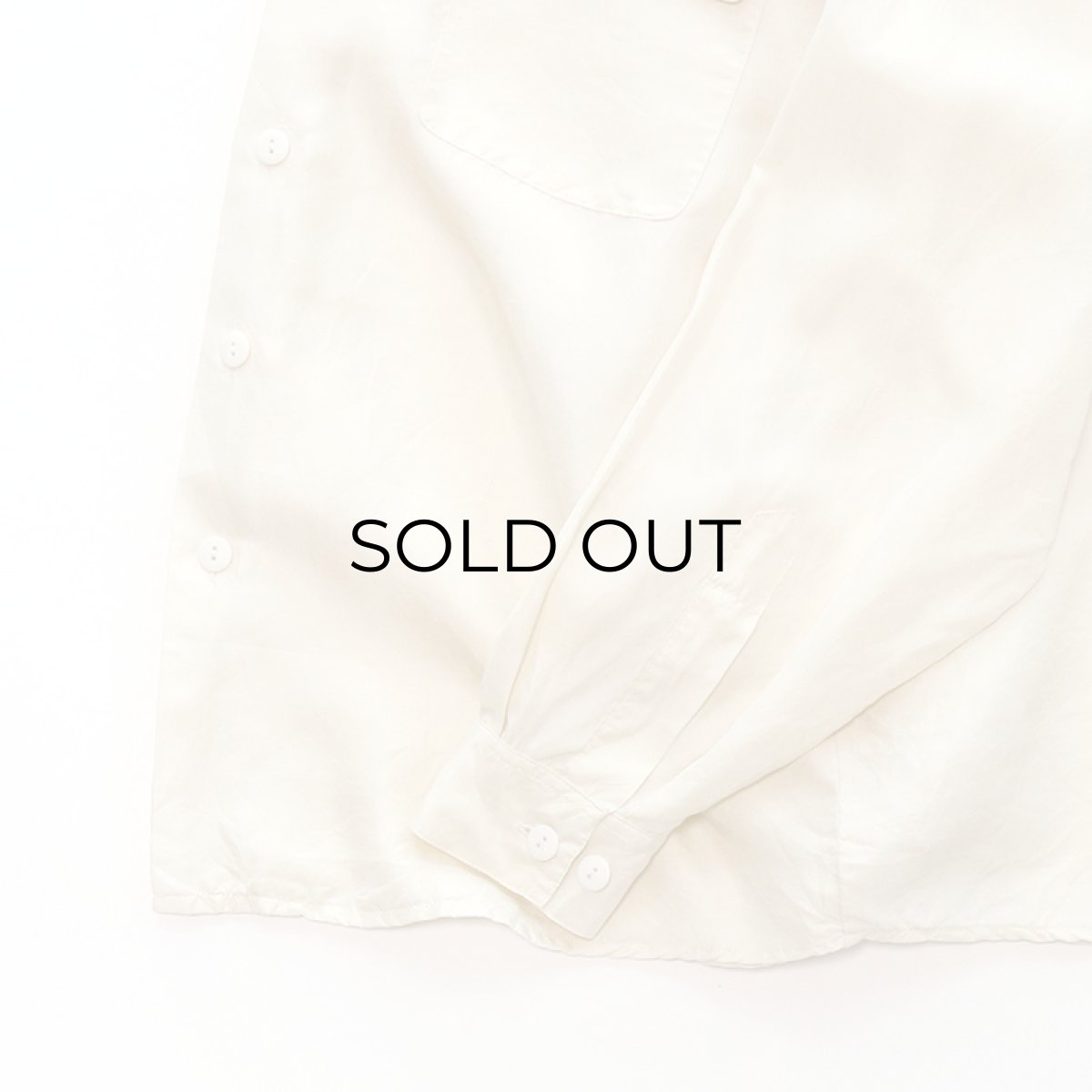 画像5: 80's Ralph Louigi SILK OPEN COLLAR BOX SHIRT (5)