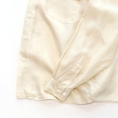 画像5: 80's Ralph Louigi SILK OPEN COLLAR BOX SHIRT (5)