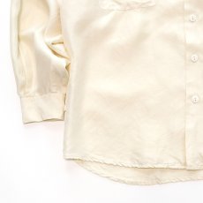 画像6: 80's Ralph Louigi SILK OPEN COLLAR BOX SHIRT (6)