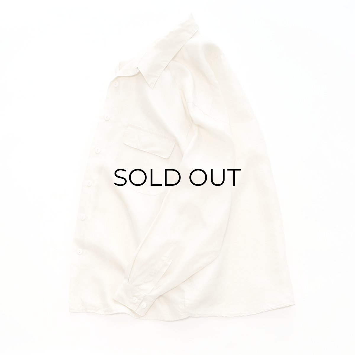 画像2: 80's Ralph Louigi SILK OPEN COLLAR BOX SHIRT (2)