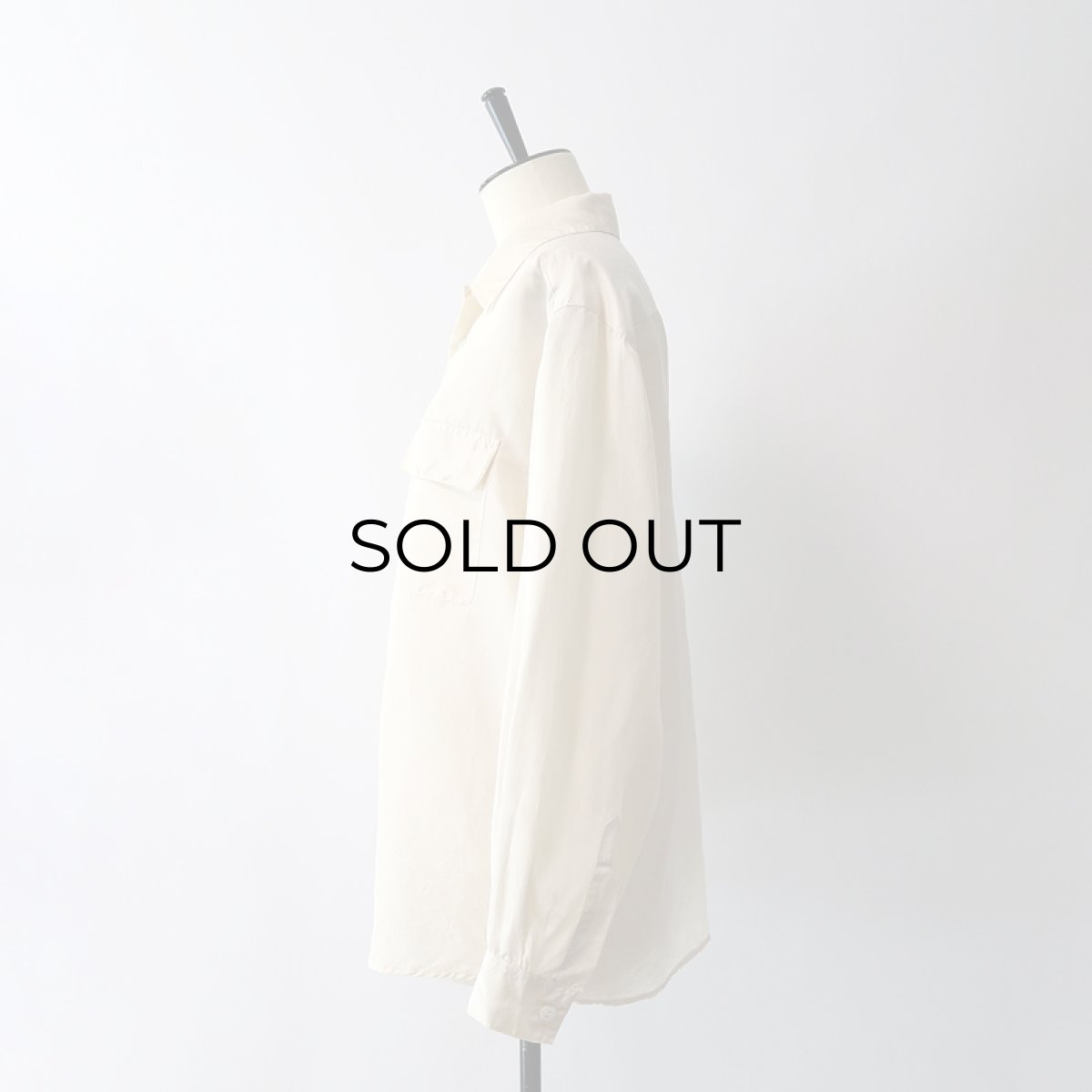 画像9: 80's Ralph Louigi SILK OPEN COLLAR BOX SHIRT (9)