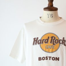 画像9: 80's Hard Rock CAFE COTTON PRINT S/S TEE "Hard Rock CAFE BOSTON" (9)