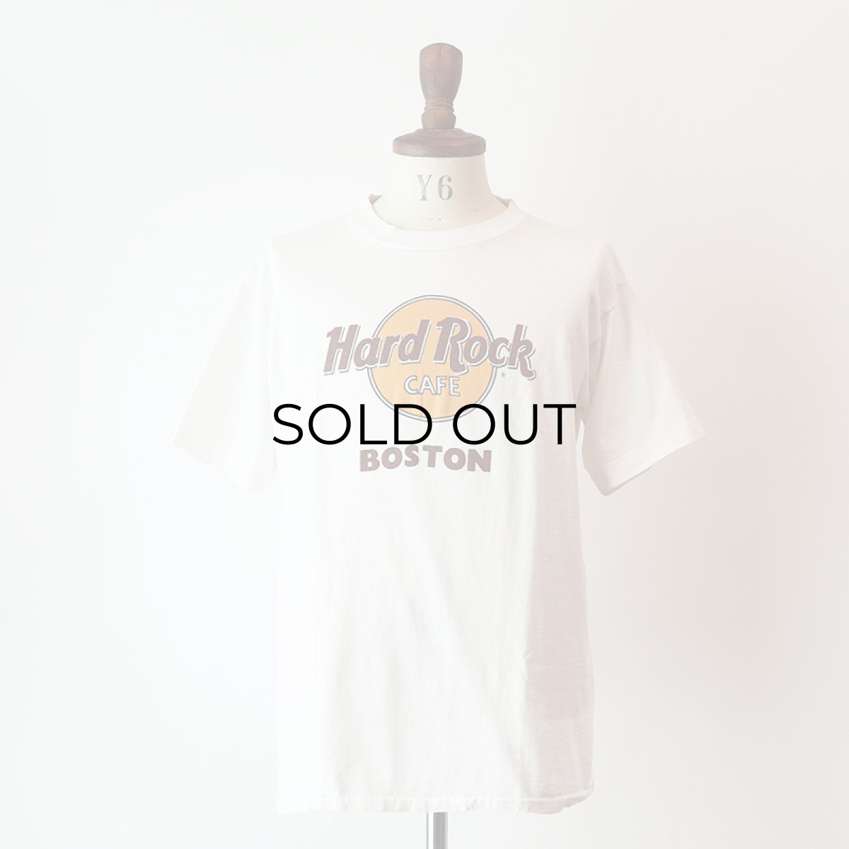 画像10: 80's Hard Rock CAFE COTTON PRINT S/S TEE "Hard Rock CAFE BOSTON" (10)