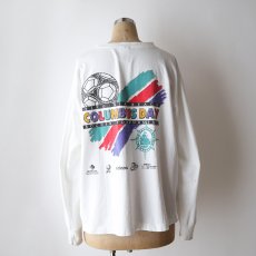画像15: 90's adidas COTTON W-PRINT L/S TEE "adidas soccer" "MADE IN USA" (15)