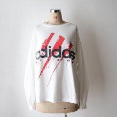 画像13: 90's adidas COTTON W-PRINT L/S TEE "adidas soccer" "MADE IN USA" (13)
