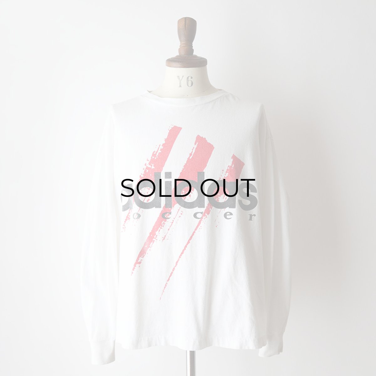 画像16: 90's adidas COTTON W-PRINT L/S TEE "adidas soccer" "MADE IN USA" (16)