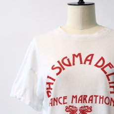 画像11: 70's K-mart COTTON W-PRINT S/S TEE "PHI SIGMA DELTA" (11)