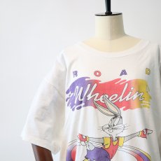 画像9: 90's LIFEGUARD COTTON "LOONEY TUNES" PRINT S/S TEE "ROAD Wheelin'" (9)