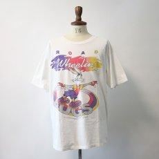 画像13: 90's LIFEGUARD COTTON "LOONEY TUNES" PRINT S/S TEE "ROAD Wheelin'" (13)