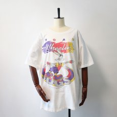 画像10: 90's LIFEGUARD COTTON "LOONEY TUNES" PRINT S/S TEE "ROAD Wheelin'" (10)