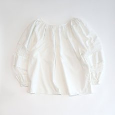画像3: UNKNOWN BRAND COTTON DESIGN SLEEVE PULLOVER BLOUSE (3)