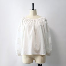 画像8: UNKNOWN BRAND COTTON DESIGN SLEEVE PULLOVER BLOUSE (8)