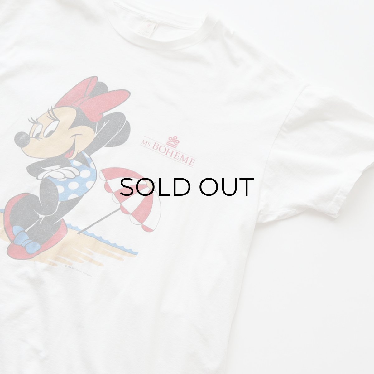 画像3: 80's Sherry COTTON "MINNIE" PRINT S/S TEE "MS BOHEME" (3)