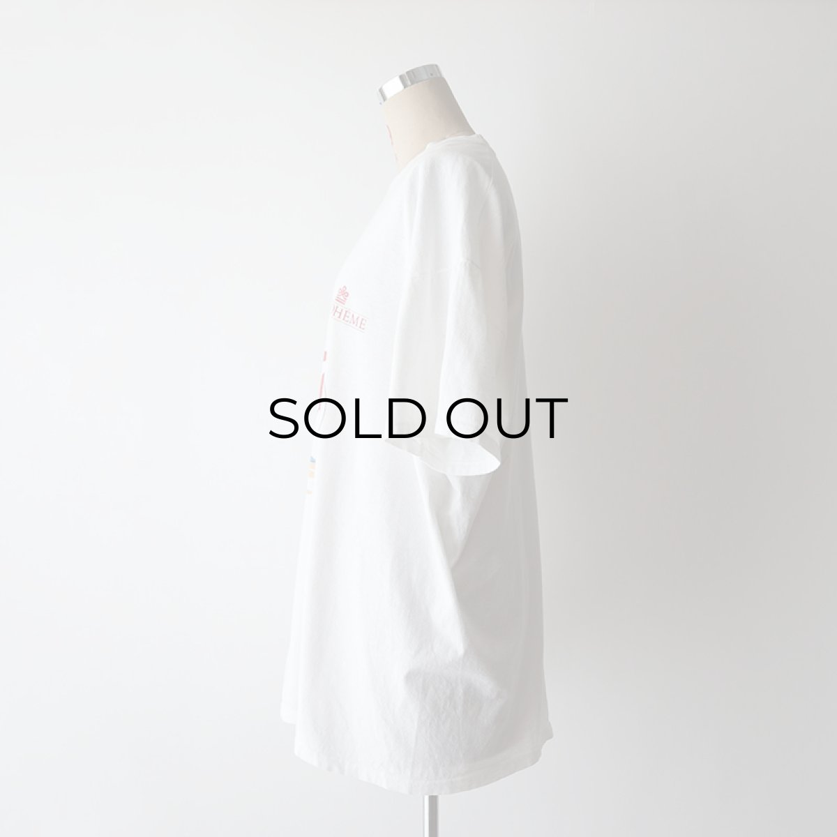 画像10: 80's Sherry COTTON "MINNIE" PRINT S/S TEE "MS BOHEME" (10)