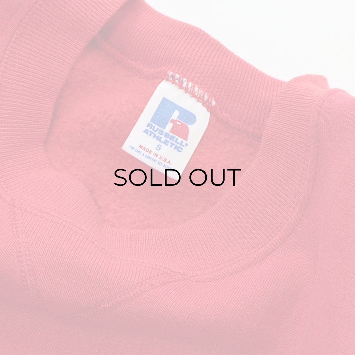 画像6: 80's RUSSELL PLAIN CREW NECK SWEAT “MADE IN USA“ (6)