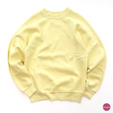 画像1: 80's UNKNOWN BRAND PLAIN CREW NECK SWEAT (1)