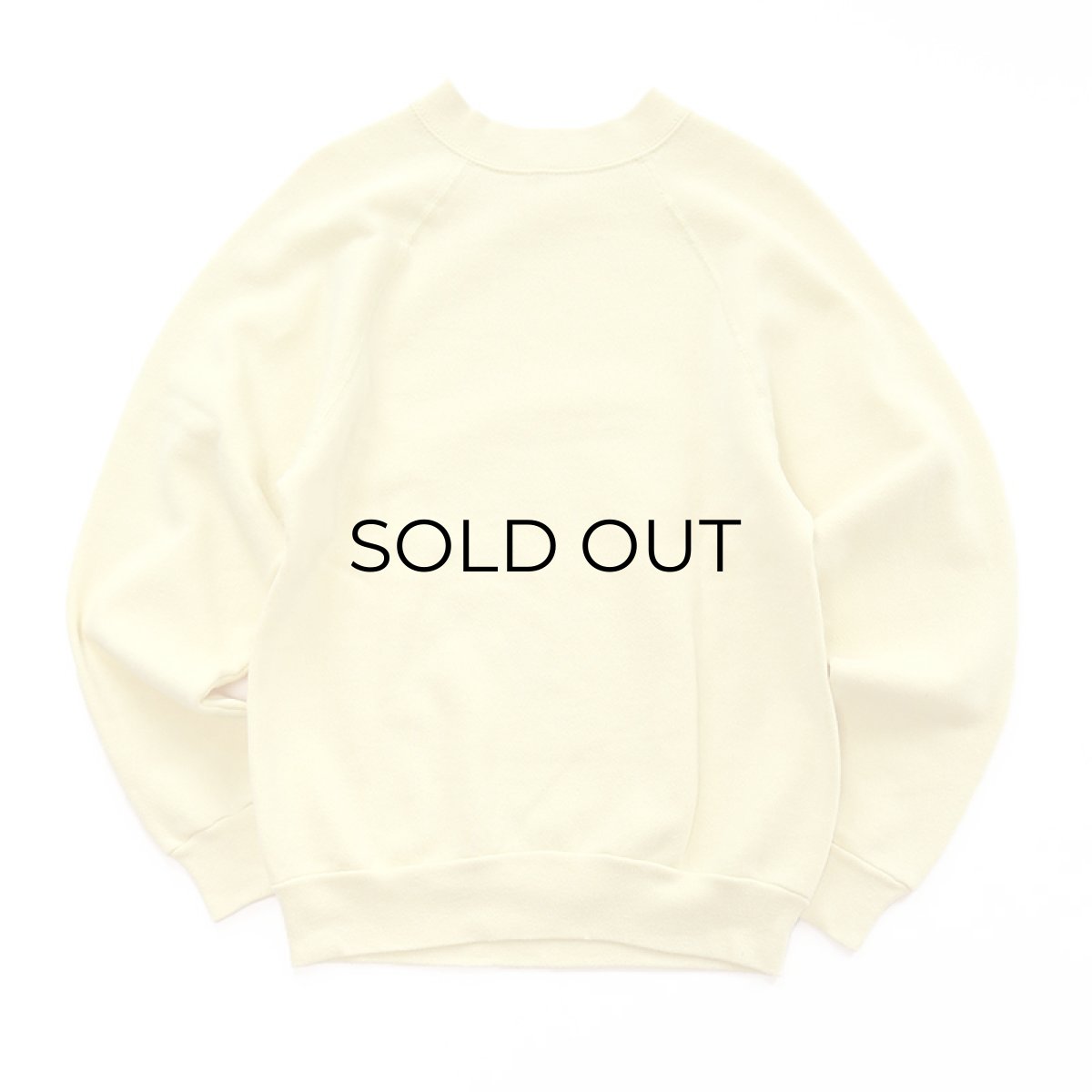 画像3: 80's UNKNOWN BRAND PLAIN CREW NECK SWEAT (3)