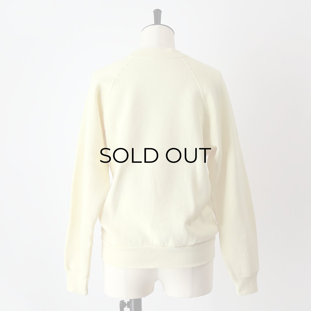 画像9: 80's UNKNOWN BRAND PLAIN CREW NECK SWEAT (9)