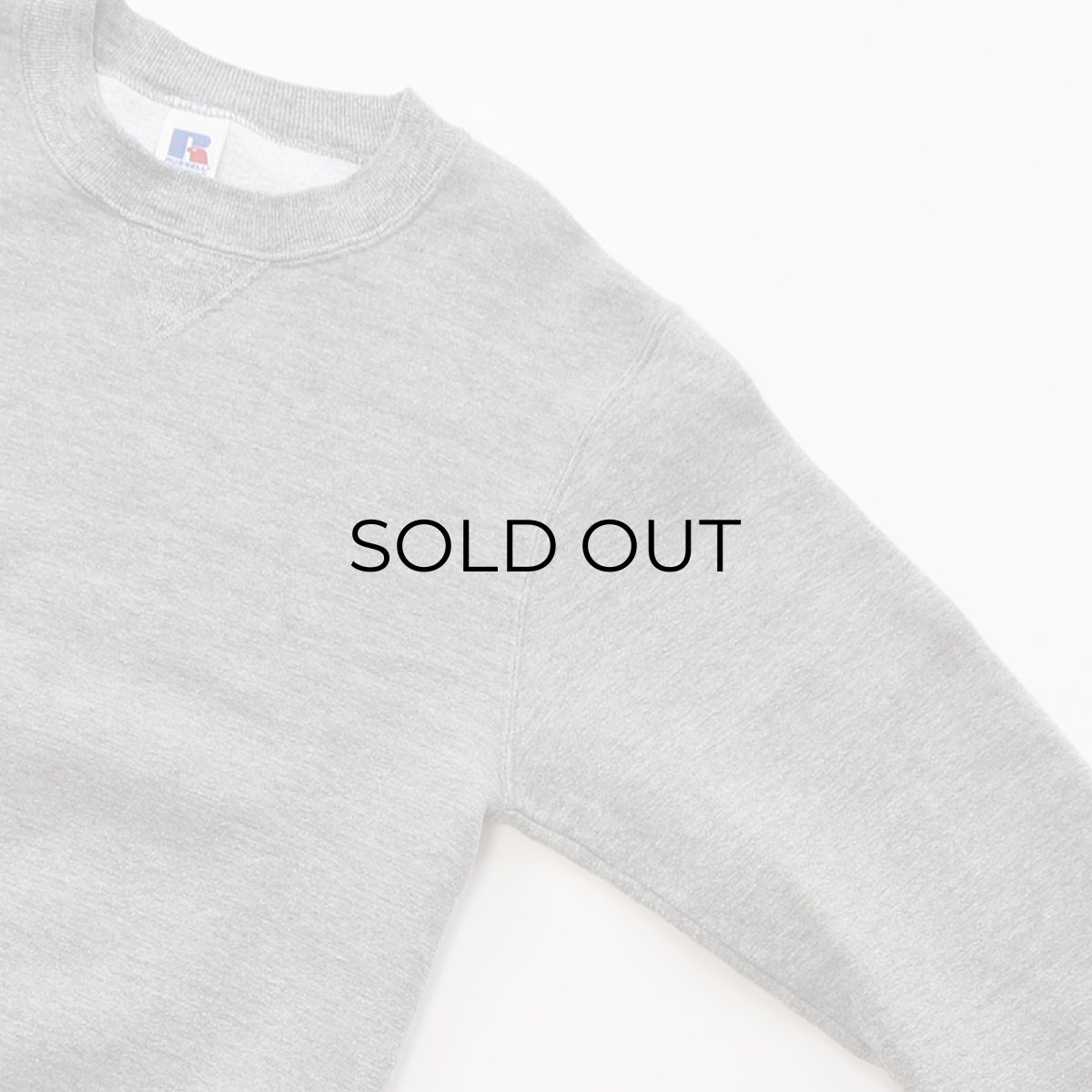 画像3: 80's RUSSELL PLAIN CREW NECK SWEAT “MADE IN USA“ (3)