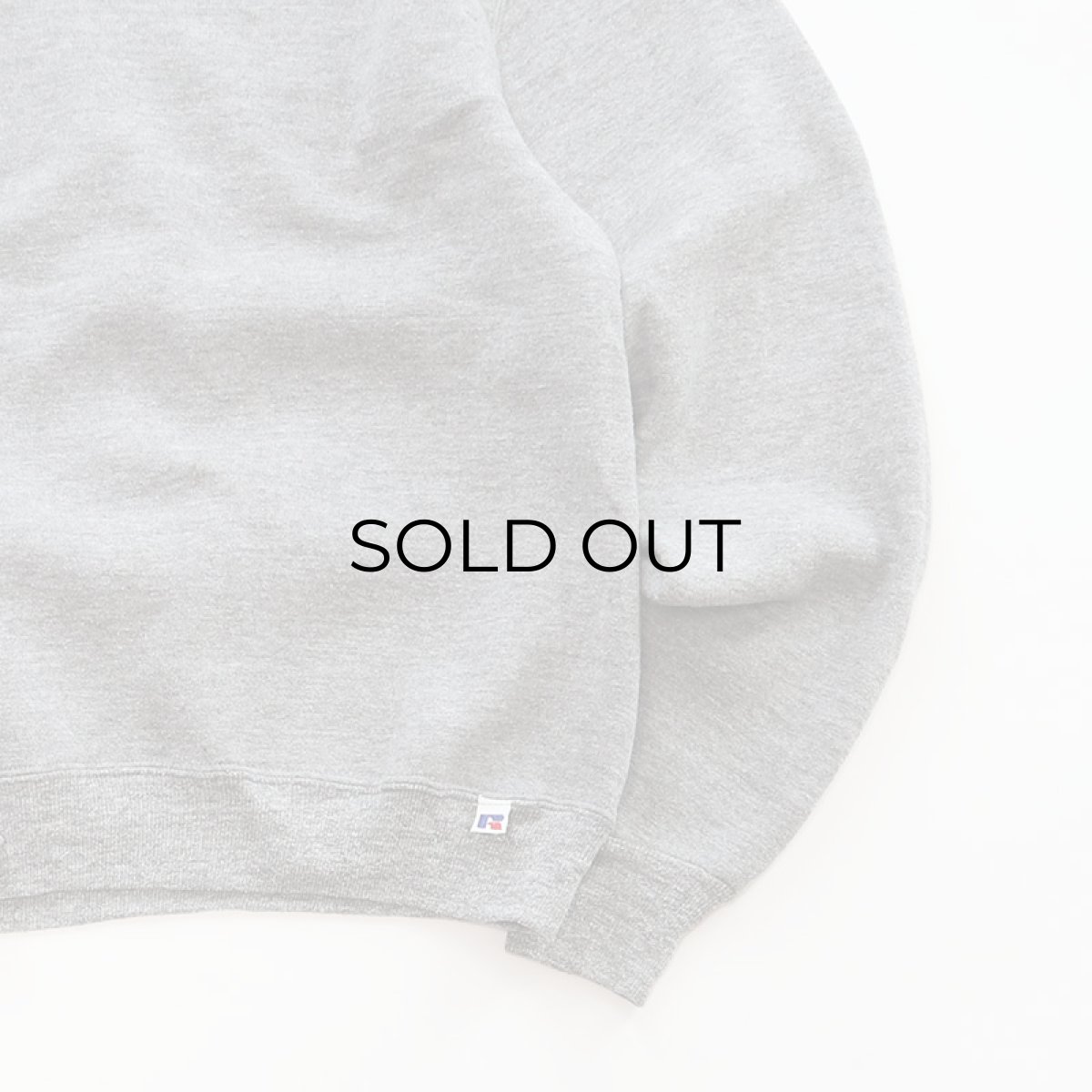 画像4: 80's RUSSELL PLAIN CREW NECK SWEAT “MADE IN USA“ (4)