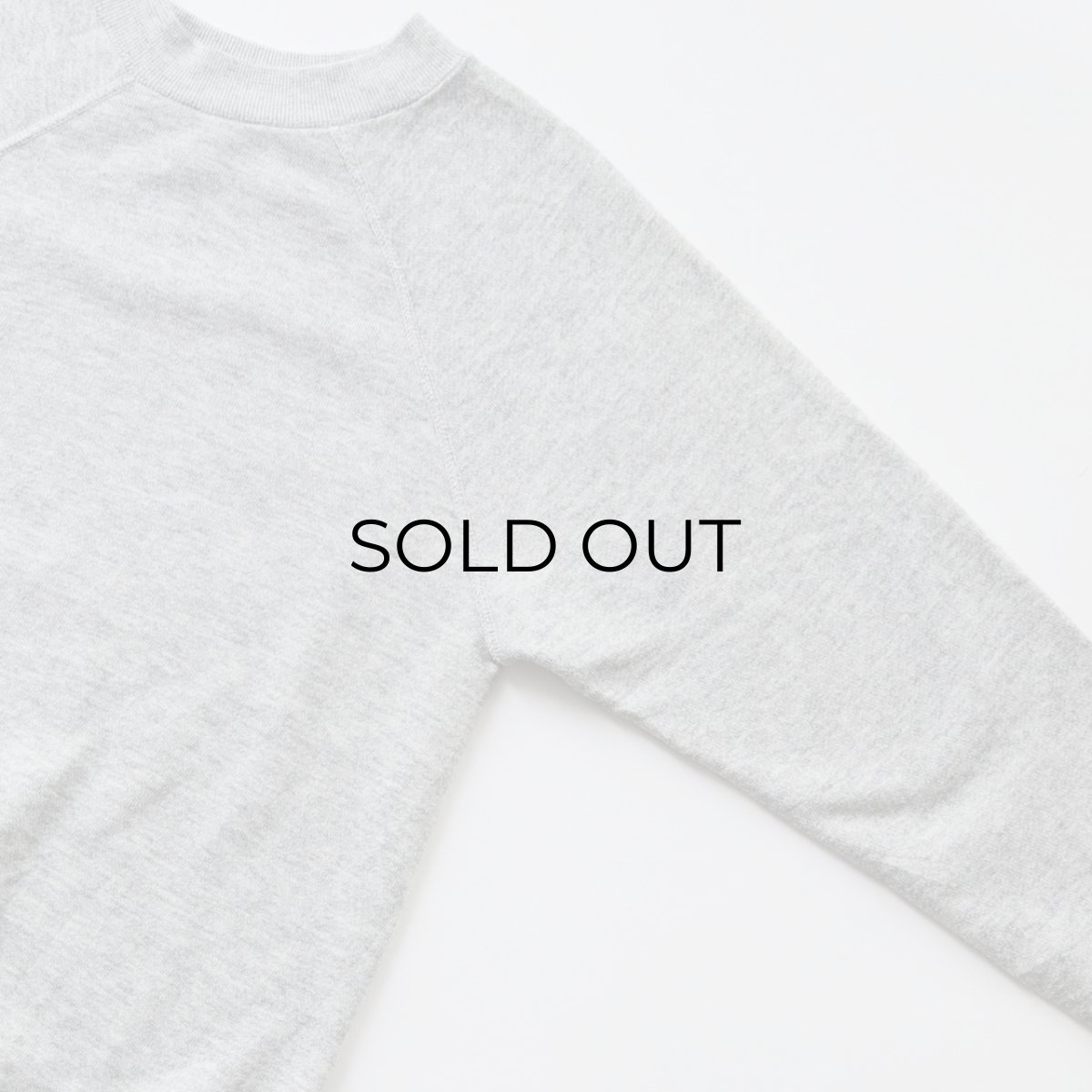 画像3: 80's FL Robinson PLAIN CREW NECK SWEAT "MADE IN USA" (3)