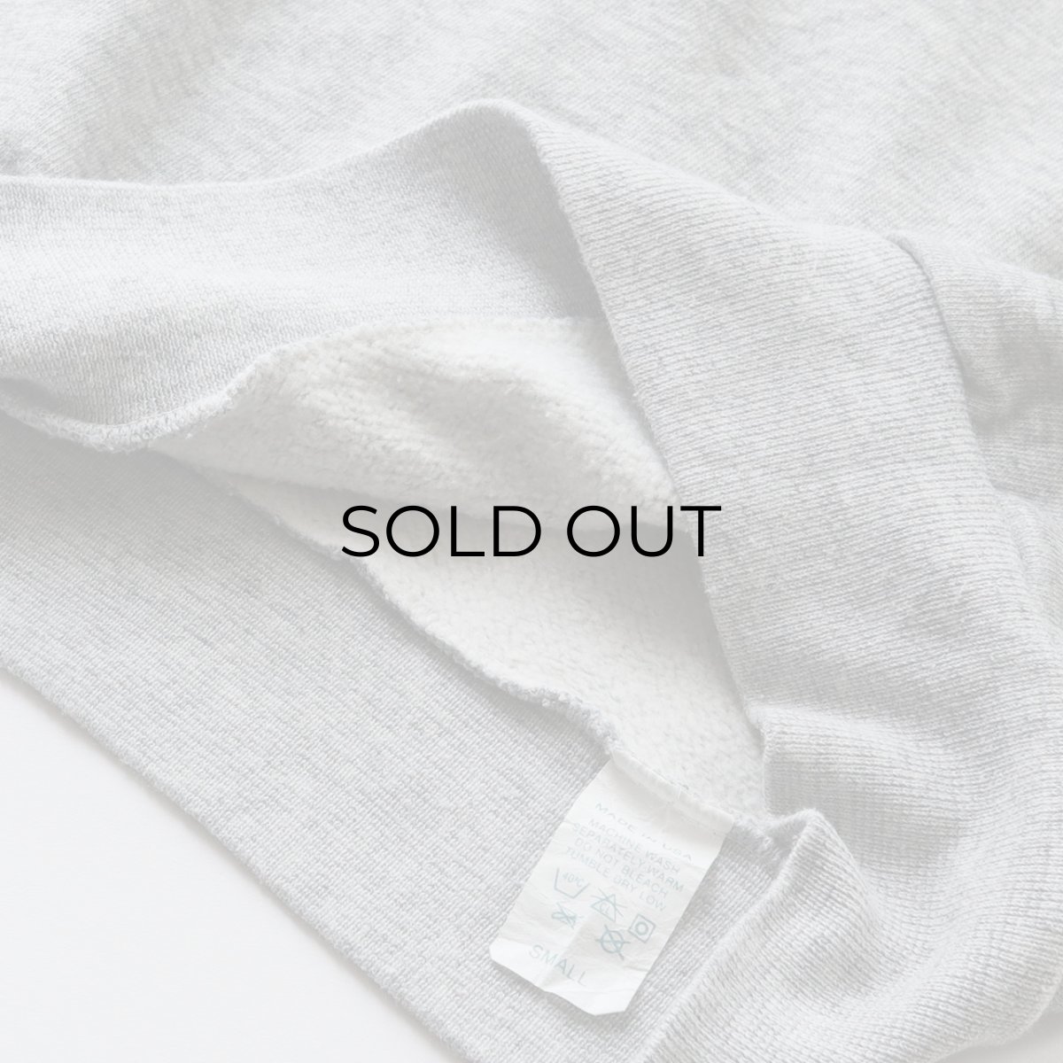 画像5: 80's FL Robinson PLAIN CREW NECK SWEAT "MADE IN USA" (5)