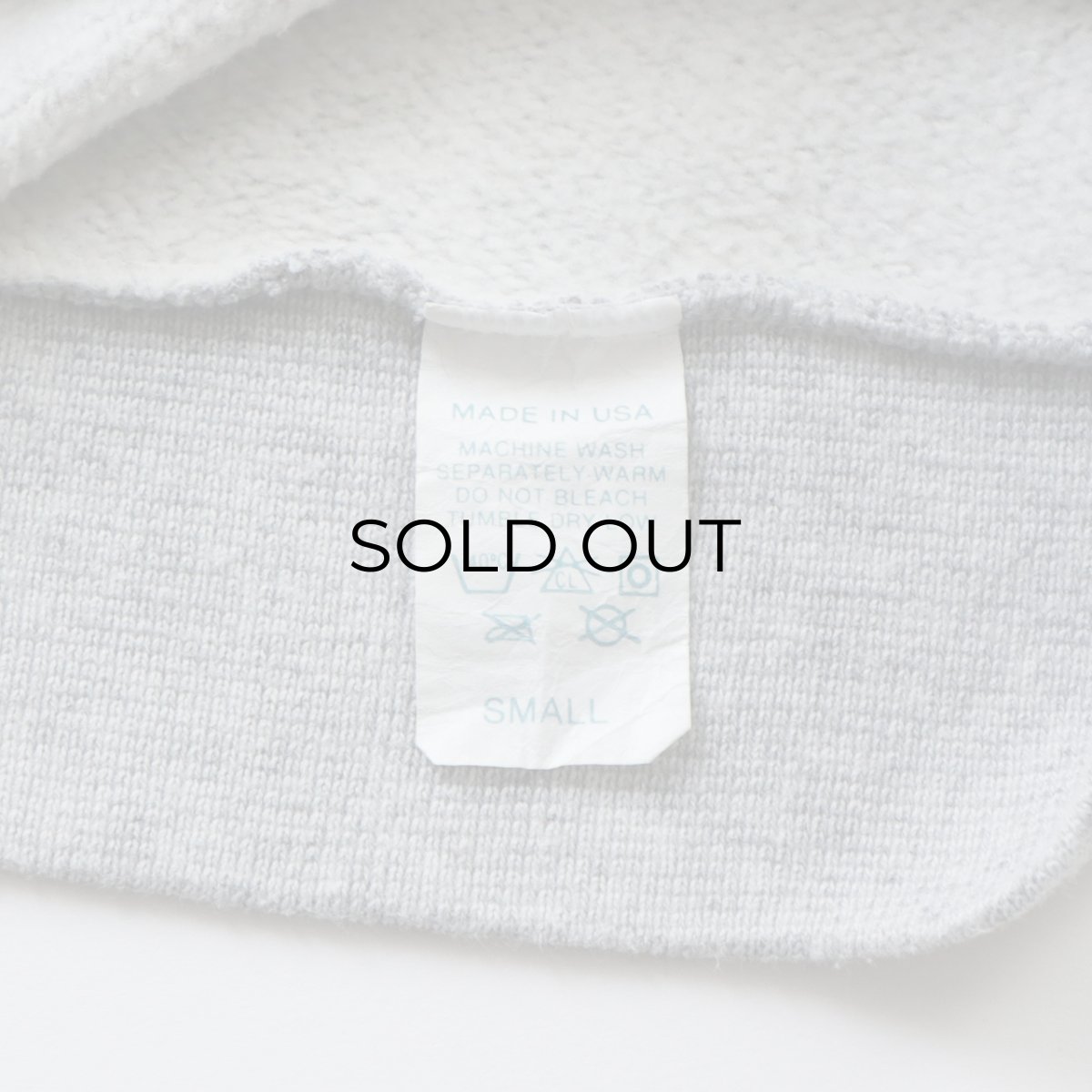 画像7: 80's FL Robinson PLAIN CREW NECK SWEAT "MADE IN USA" (7)