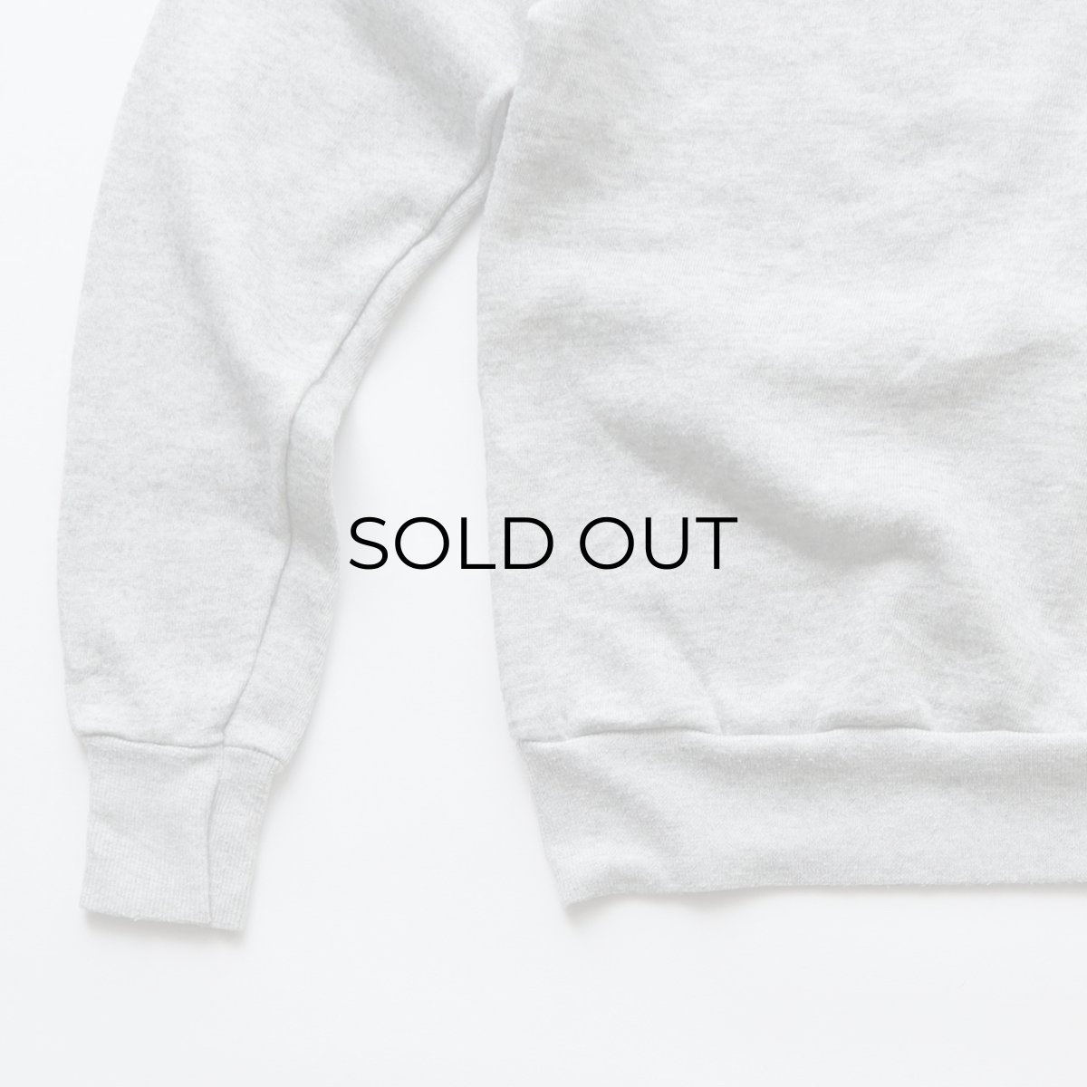 画像4: 80's FL Robinson PLAIN CREW NECK SWEAT "MADE IN USA" (4)