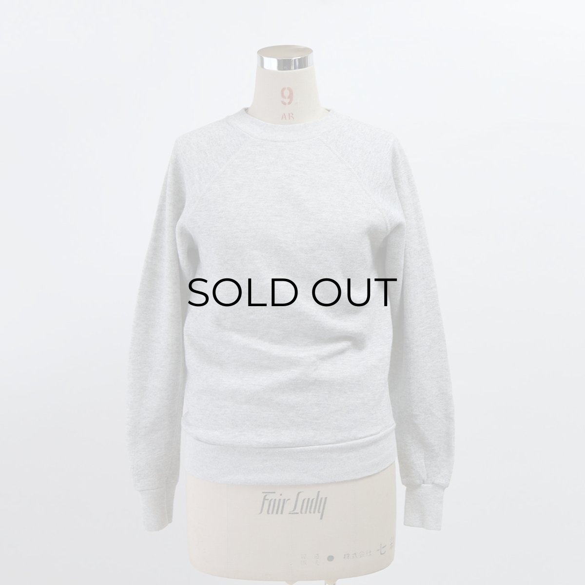 画像8: 80's FL Robinson PLAIN CREW NECK SWEAT "MADE IN USA" (8)