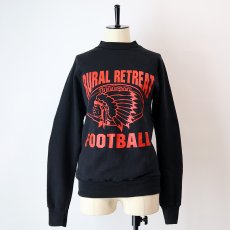 画像9: 〜90's BEAVER CREEK W-PRINT CREW NECK SWEAT "RURAL RETREAT FOOTBALL" "MADE IN USA" (9)