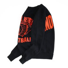 画像2: 〜90's BEAVER CREEK W-PRINT CREW NECK SWEAT "RURAL RETREAT FOOTBALL" "MADE IN USA" (2)