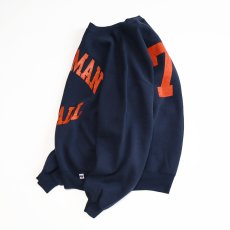 画像2: 90's RUSSELL W-PRINT CREW NECK SWEAT "CHAPMAN SOFTBALL" "MADE IN USA" (2)