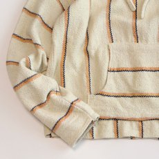 画像6: OLD MOLINA COTTON STRIPE PULLOVER MEXICAN PARKA (6)